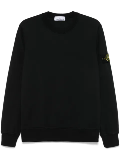 Stone Island 6100060 organic cotton fleece sweatshirt