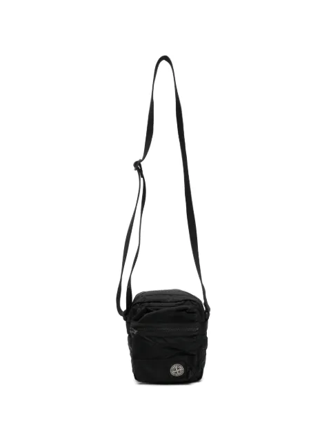 Stone Island logo-patch cross body bag