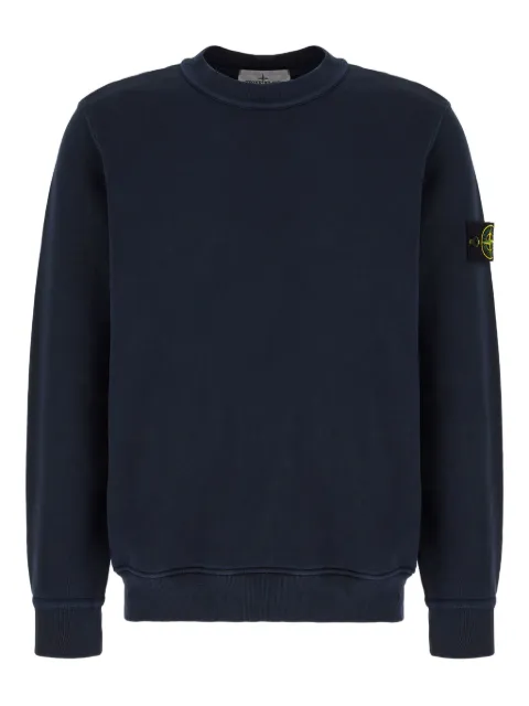 Stone Island logo-patch sweatshirt