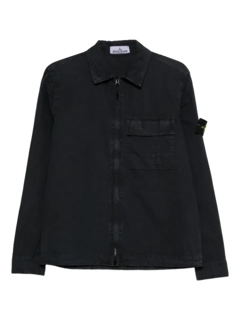 Stone Island 1200008 brushed organic cotton canvas old-effect