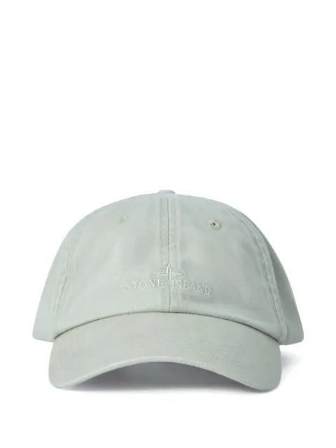 Stone Island logo-embroidered baseball cap