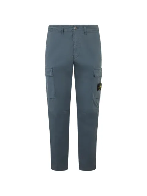 Stone Island 3100032 stretch organic cotton twill cargo trousers
