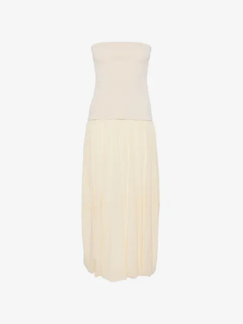 St. Agni strapless midi dress