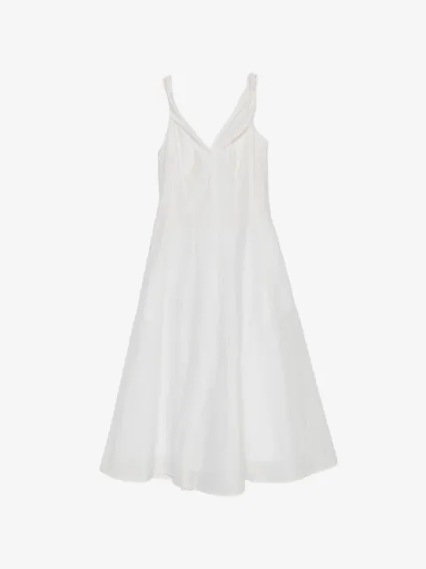 Róhe twisted-shoulder dress