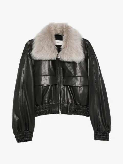 Nour Hammour Ellery leather jacket