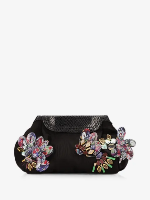 DRIES VAN NOTEN embroidered clutch bag