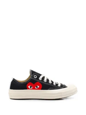 Comme Des Gar&ccedil;ons Play x Converse x Converse Chuck 70 heart-print lace-up sneakers