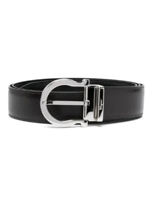 Ferragamo reversible and adjustable belt
