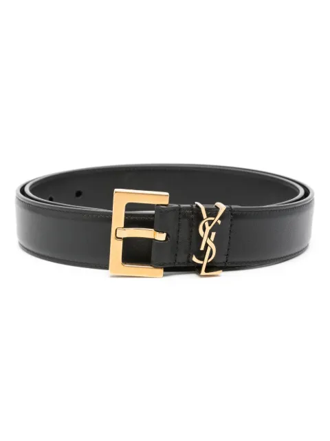 Saint Laurent Cassandre buckle belt