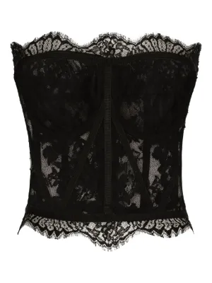 Dolce & Gabbana lace bustier