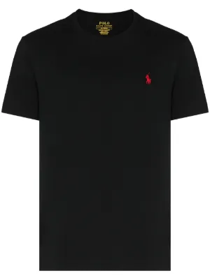 Polo Ralph Lauren embroidered-logo crew-neck T-shirt
