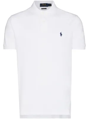 Polo Ralph Lauren logo-embroidered piqu&eacute; polo shirt