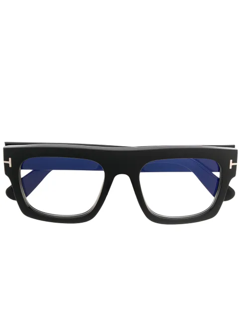 TOM FORD Eyewear Fausto rectangular frame glasses 