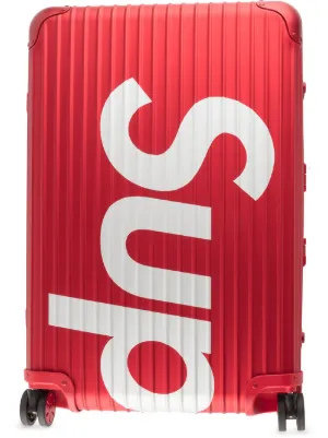 Supreme x Rimowa Topas Multiwheel 82L suitcase