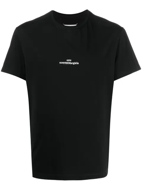 Maison Margiela distorted logo T-shirt
