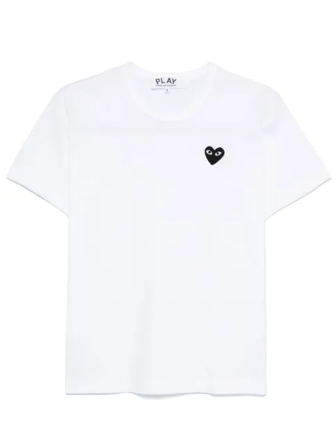 Comme Des Gar&ccedil;ons Play heart-patch T-shirt