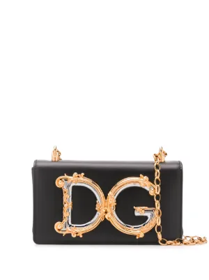 Dolce & Gabbana DG Girls leather mini bag 