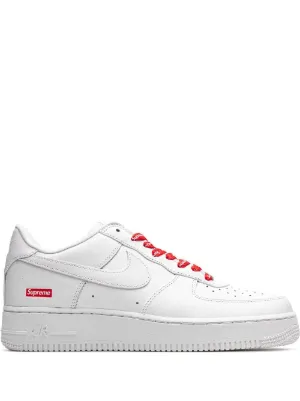 Nike x Supreme Air Force 1 Low "Mini Box Logo White" sneakers