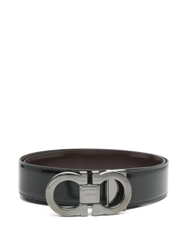 Ferragamo Gancini-buckle reversible belt