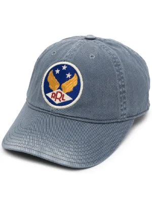 Ralph Lauren RRL logo patch cotton cap