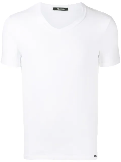 TOM FORD V-neck cotton T-shirt