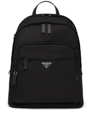 Prada Re-nylon and Saffiano leather backpack