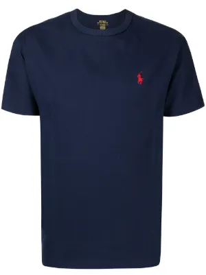 Polo Ralph Lauren embroidered-logo cotton T-shirt