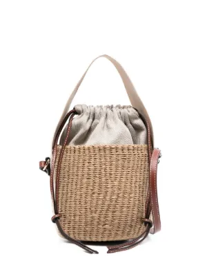 Chlo&eacute; small Woody bucket bag