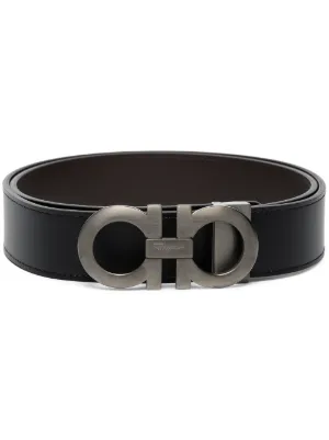 Ferragamo Gancini adjustable buckle belt
