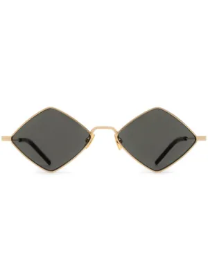 Saint Laurent Eyewear Lisa diamond-frame sunglasses