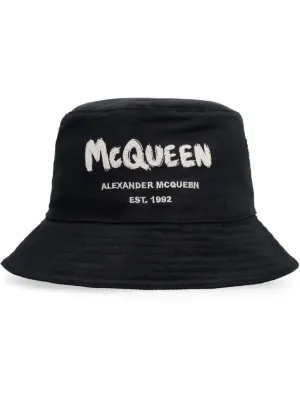 Alexander McQueen McQueen Graffiti bucket hat