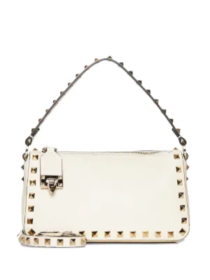Valentino Garavani small Rockstud grainy calfskin crossbody bag
