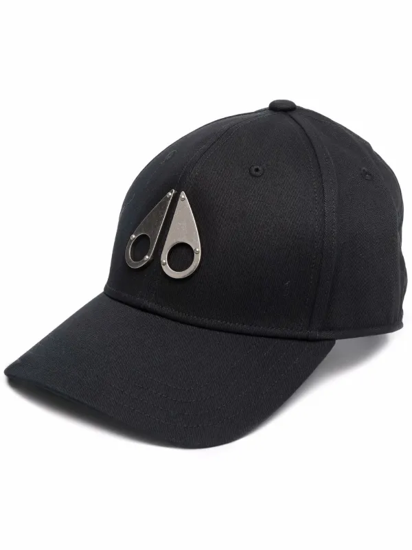 Moose Knuckles Icon logo-plaque baseball cap