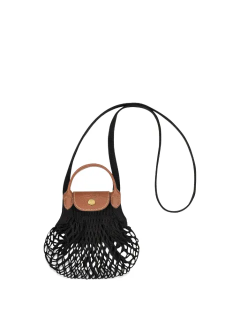 Longchamp XS Le Pliage Filet bucket bag