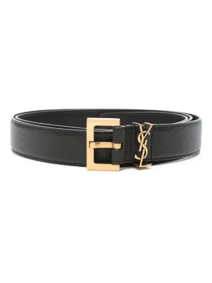 Saint Laurent leather belt