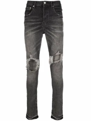 Purple Brand low-rise slim-fit jeans 