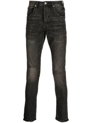 Purple Brand mid-rise skinny jeans