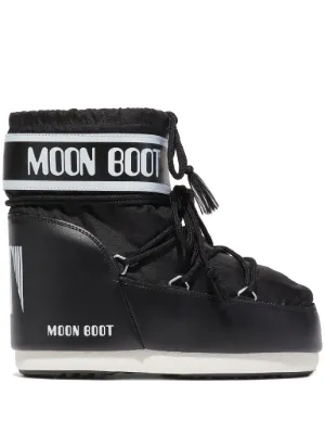 Moon Boot logo-print lace-up ankle boots