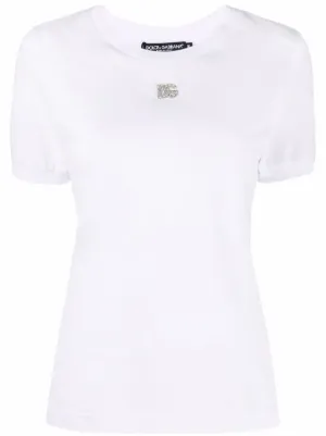 Dolce & Gabbana logo-plaque short-sleeve T-shirt