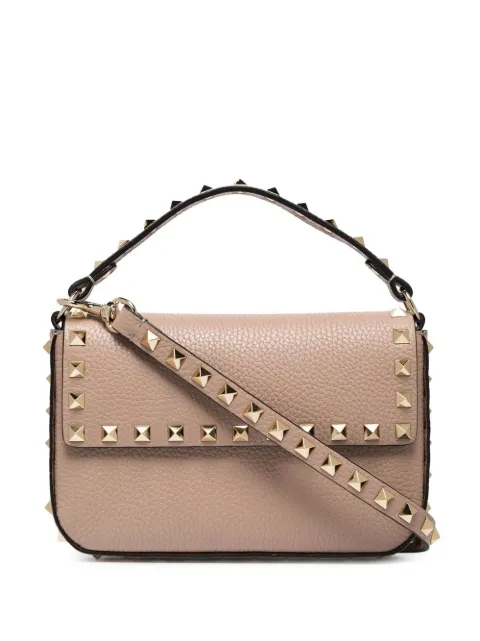 Valentino Garavani Rockstud grainy calfskin pouch