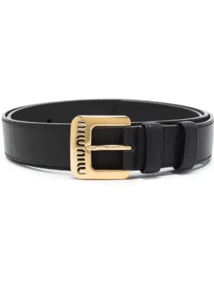 Miu Miu nappa leather belt
