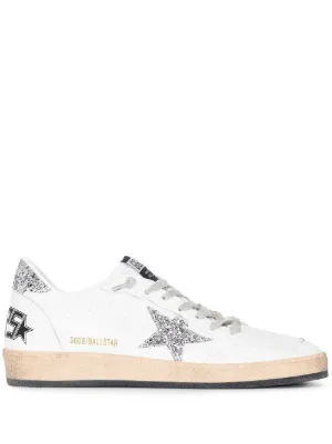 Golden Goose Ball Star glitter-star sneakers