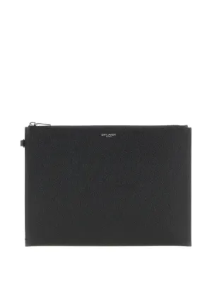 Saint Laurent Paris zipped tablet holder