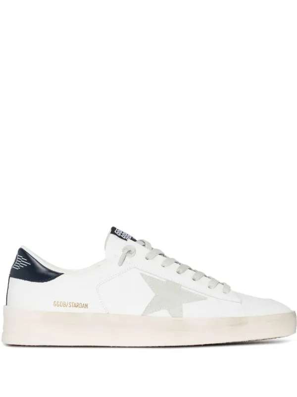 Golden Goose star-patch lace-up sneakers