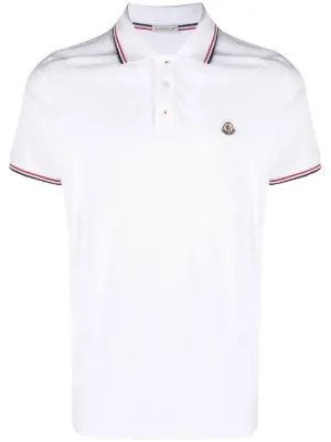 Moncler piquet polo shirt