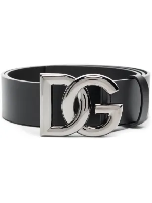 Dolce & Gabbana logo-buckle belt