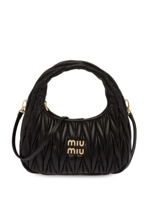 Miu Miu mini Wander matelass&eacute; shoulder bag