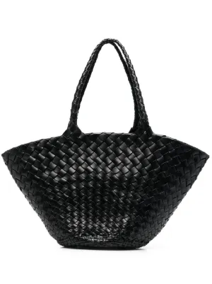 DRAGON DIFFUSION Egola interwoven tote bag