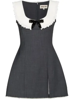 SHUSHU/TONG bow-detail sleeveless dress