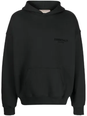 FEAR OF GOD ESSENTIALS Essentials logo-print hoodie